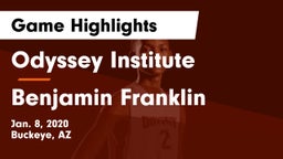Odyssey Institute vs Benjamin Franklin  Game Highlights - Jan. 8, 2020
