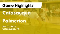 Catasauqua  vs Palmerton  Game Highlights - Jan. 17, 2023