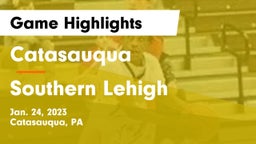 Catasauqua  vs Southern Lehigh  Game Highlights - Jan. 24, 2023