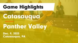 Catasauqua  vs Panther Valley  Game Highlights - Dec. 9, 2023