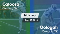 Matchup: Catoosa  vs. Oologah  2016