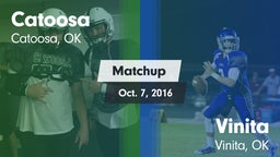 Matchup: Catoosa  vs. Vinita  2016