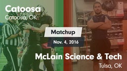 Matchup: Catoosa  vs. McLain Science & Tech  2016
