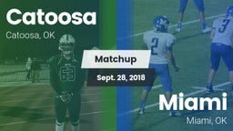 Matchup: Catoosa  vs. Miami  2018