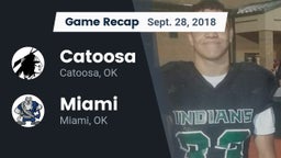 Recap: Catoosa  vs. Miami  2018