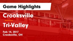 Crooksville  vs Tri-Valley  Game Highlights - Feb 14, 2017