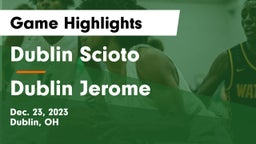 Dublin Scioto  vs Dublin Jerome  Game Highlights - Dec. 23, 2023