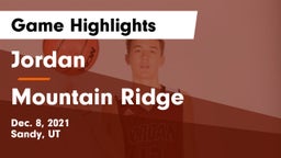 Jordan  vs Mountain Ridge  Game Highlights - Dec. 8, 2021