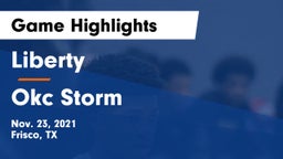 Liberty  vs Okc Storm Game Highlights - Nov. 23, 2021