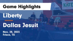 Liberty  vs Dallas Jesuit  Game Highlights - Nov. 28, 2023