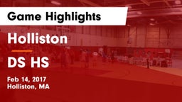 Holliston  vs DS HS Game Highlights - Feb 14, 2017