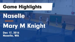 Naselle  vs Mary M Knight Game Highlights - Dec 17, 2016