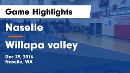 Naselle  vs Willapa valley Game Highlights - Dec 29, 2016