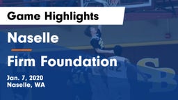 Naselle  vs Firm Foundation Game Highlights - Jan. 7, 2020