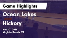 Ocean Lakes  vs Hickory  Game Highlights - Nov 17, 2016