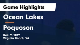 Ocean Lakes  vs Poquoson  Game Highlights - Dec. 9, 2019