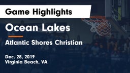 Ocean Lakes  vs Atlantic Shores Christian  Game Highlights - Dec. 28, 2019