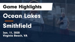 Ocean Lakes  vs Smithfield  Game Highlights - Jan. 11, 2020