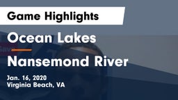 Ocean Lakes  vs Nansemond River  Game Highlights - Jan. 16, 2020