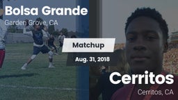 Matchup: Bolsa Grande High vs. Cerritos  2018