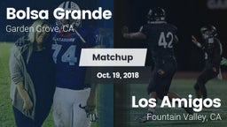 Matchup: Bolsa Grande High vs. Los Amigos  2018