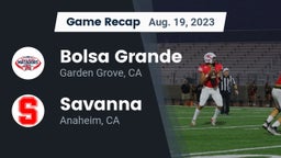 Recap: Bolsa Grande  vs. Savanna  2023