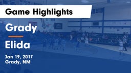 Grady  vs Elida  Game Highlights - Jan 19, 2017