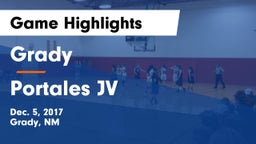 Grady  vs Portales JV Game Highlights - Dec. 5, 2017