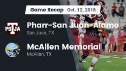Recap: Pharr-San Juan-Alamo  vs. McAllen Memorial  2018