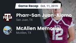 Recap: Pharr-San Juan-Alamo  vs. McAllen Memorial  2019
