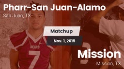 Matchup: PSJA High vs. Mission  2019