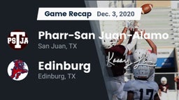 Recap: Pharr-San Juan-Alamo  vs. Edinburg  2020