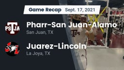 Recap: Pharr-San Juan-Alamo  vs. Juarez-Lincoln  2021