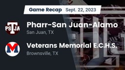 Recap: Pharr-San Juan-Alamo  vs. Veterans Memorial E.C.H.S. 2023