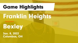 Franklin Heights  vs Bexley  Game Highlights - Jan. 8, 2022