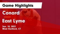 Conard  vs East Lyme  Game Highlights - Jan. 18, 2022