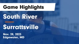 South River  vs Surrattsville  Game Highlights - Nov. 28, 2023