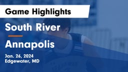 South River  vs Annapolis  Game Highlights - Jan. 26, 2024