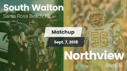 Matchup: South Walton High vs. Northview  2018
