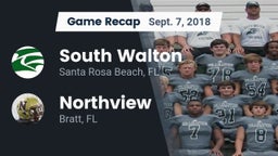 Recap: South Walton  vs. Northview  2018