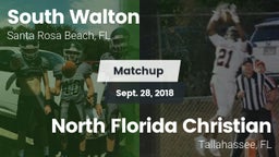 Matchup: South Walton High vs. North Florida Christian  2018