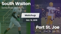 Matchup: South Walton High vs. Port St. Joe  2018