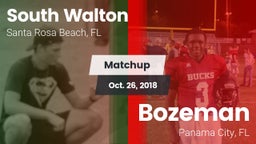 Matchup: South Walton High vs. Bozeman  2018