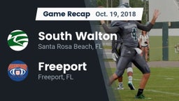 Recap: South Walton  vs. Freeport  2018