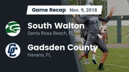 Recap: South Walton  vs. Gadsden County  2018