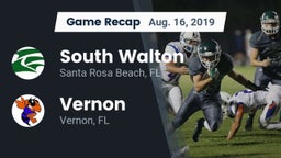 Recap: South Walton  vs. Vernon  2019