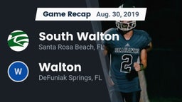 Recap: South Walton  vs. Walton  2019