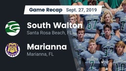 Recap: South Walton  vs. Marianna  2019