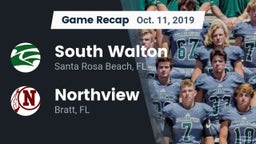 Recap: South Walton  vs. Northview  2019