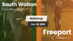 Matchup: South Walton High vs. Freeport  2019